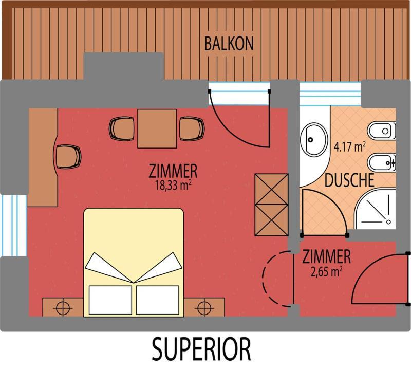Hotel Scherlin Ortisei Eksteriør billede